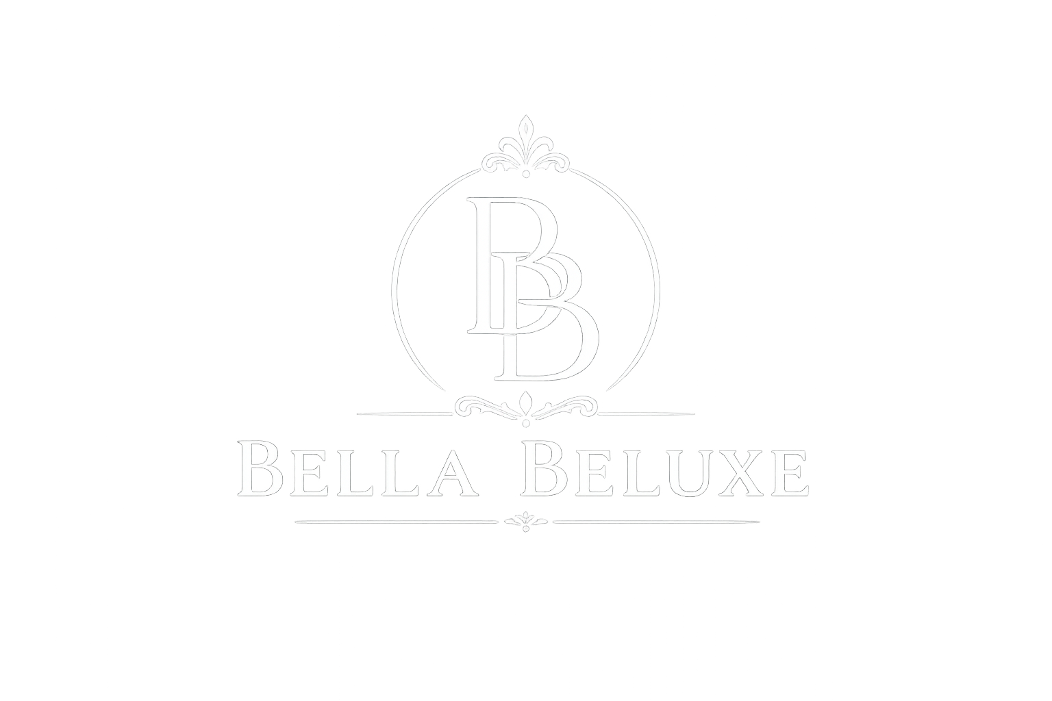 bella beluxe logo png white